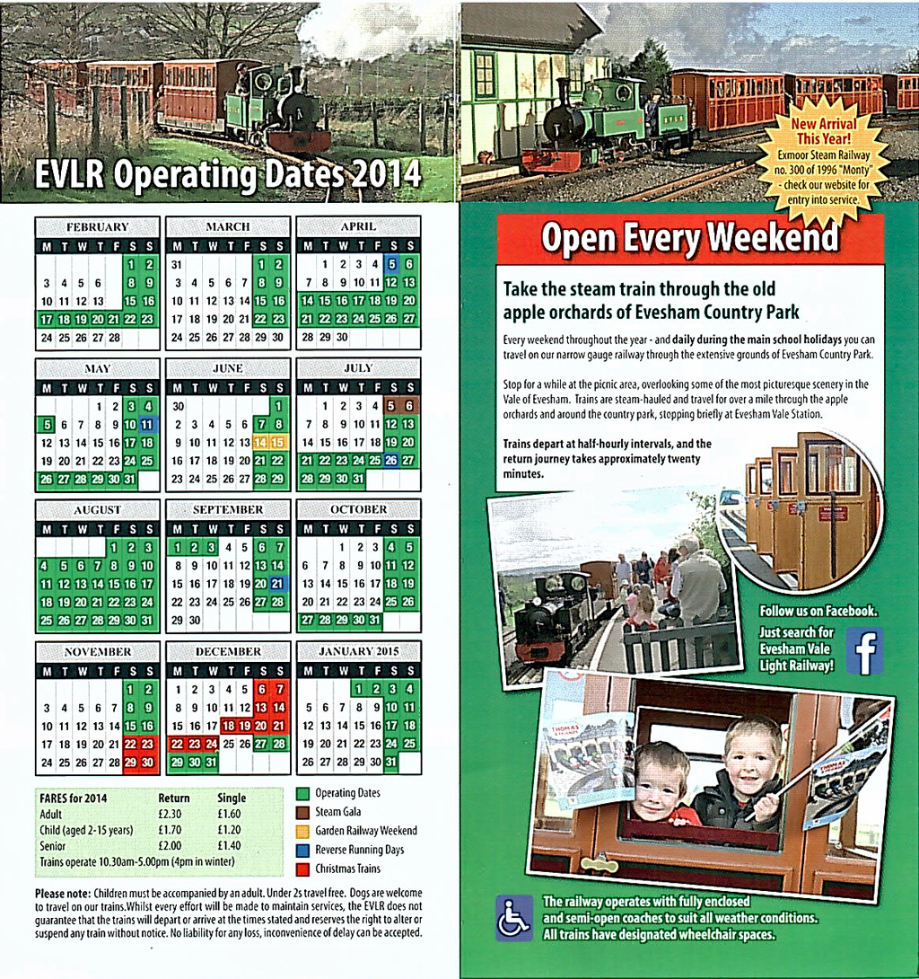 2014 timetable